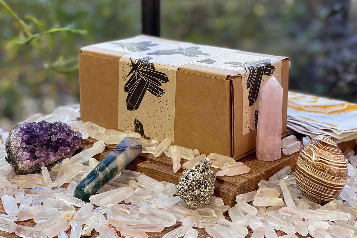 Crystal Variety Box Enchanted Crystal Subscription Box Cratejoy